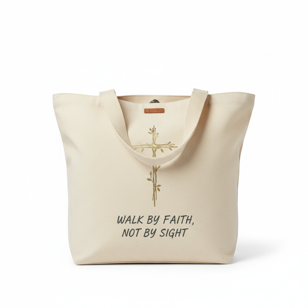 Faith-Inspired Tote Bag