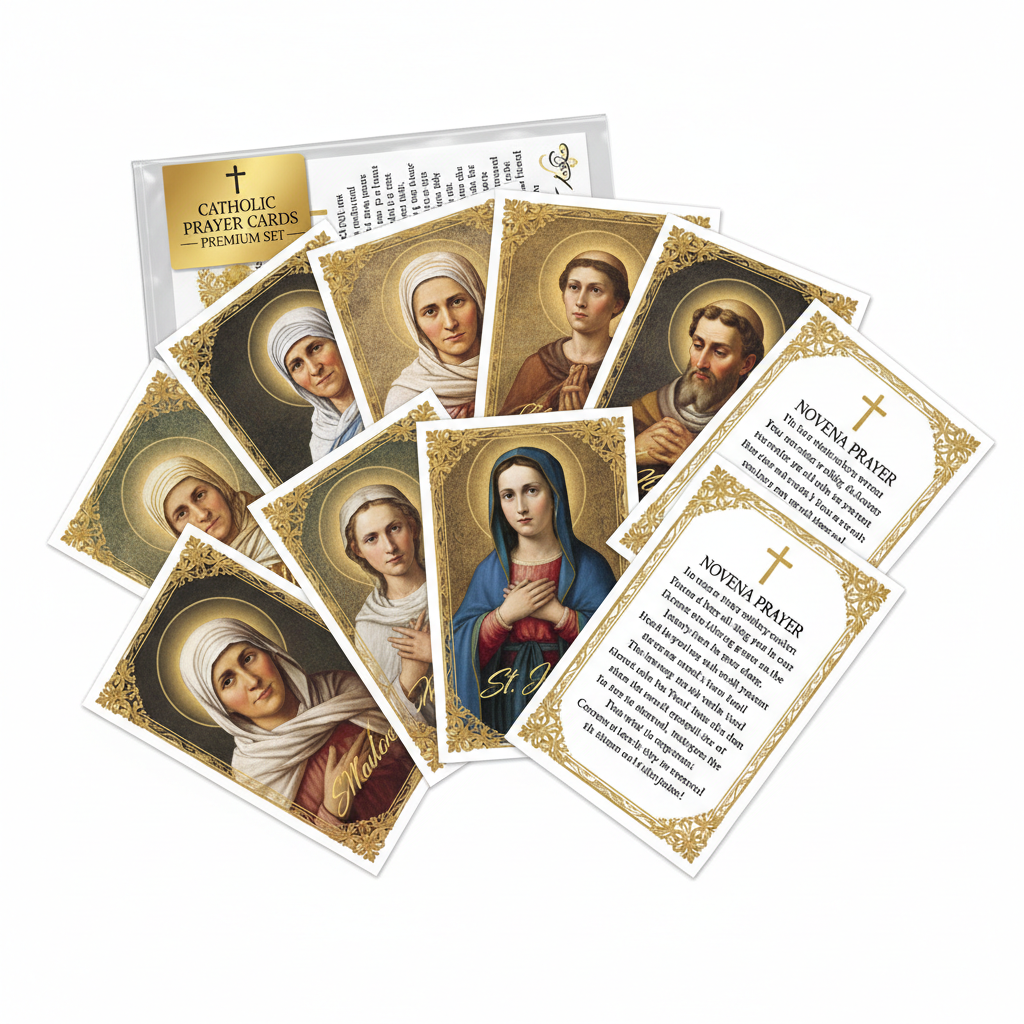 Novena Prayer Cards Set